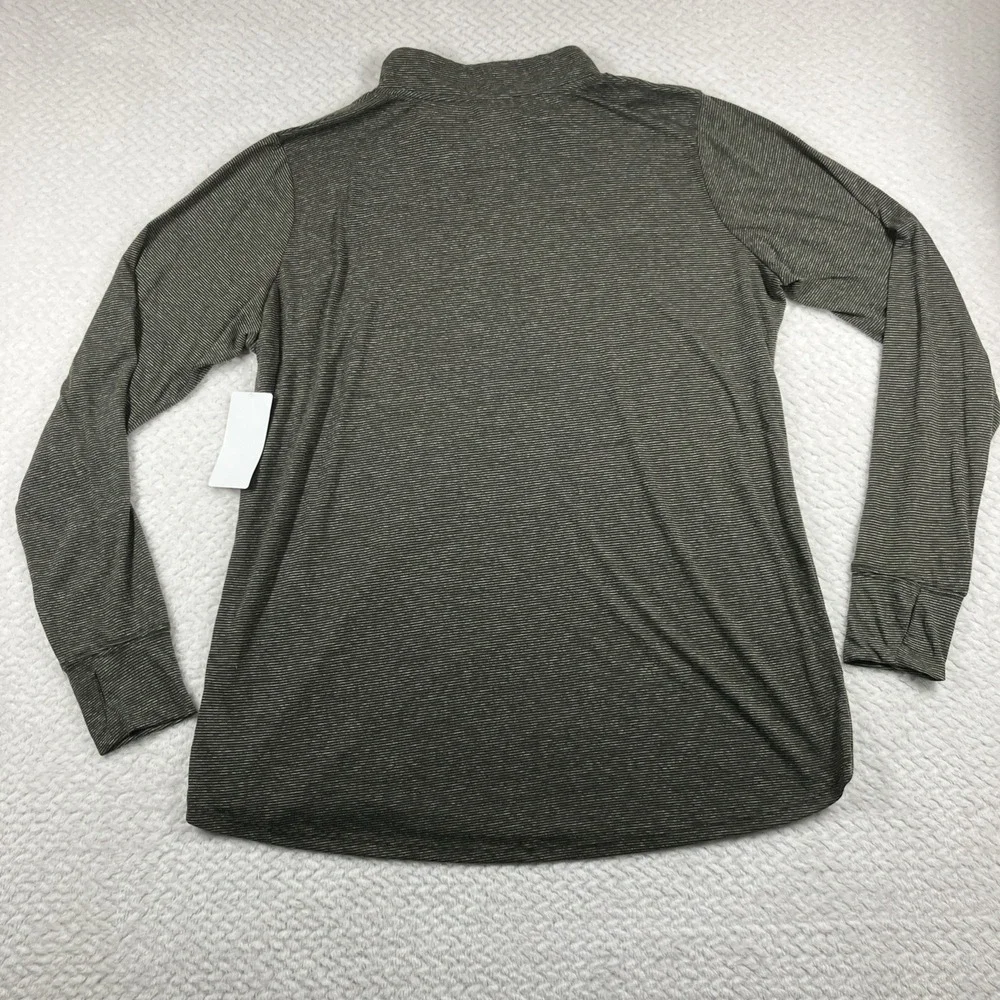NEW‎ CMU Colorado Mesa University Mavericks 1/4 Zip Pullover Mens 3X Gray NWT